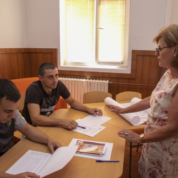 Тraining of MENTORS in a dual form of education at VS – Zlatitsa, town of Zlatitsa.